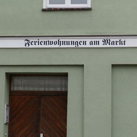 Ferienwohnung Am Markt Biesenthal Exterior foto