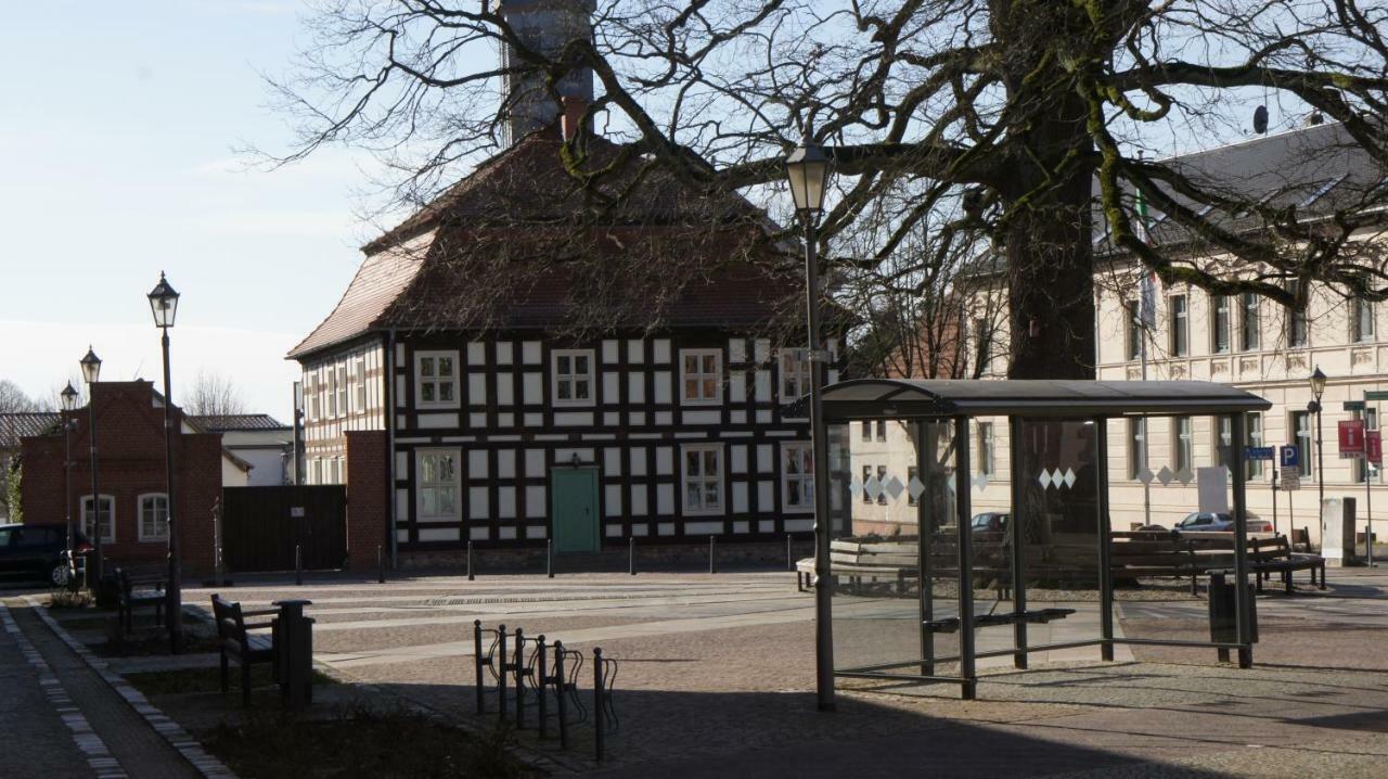Ferienwohnung Am Markt Biesenthal Exterior foto